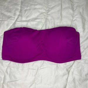 Bandeau bathing suit top